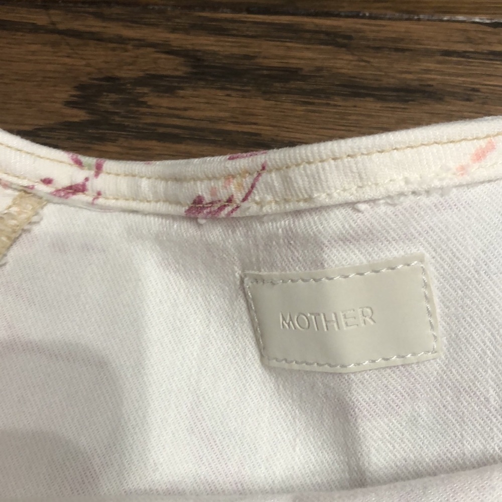 NWT Mother Denim The Ruffle Mini Skirt Aloha Floral - Picture 3 of 5